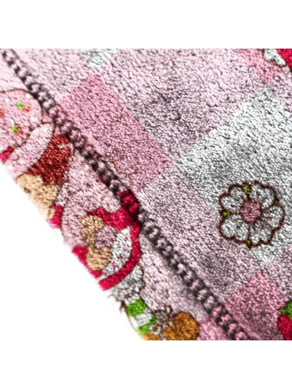 Cozy Kids Plush Throw Blanket - Soft Fleece for Bedroom & Couch Décor, Pink